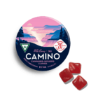 Wild Berry THC Gummies 200mg pack at liv dispensary