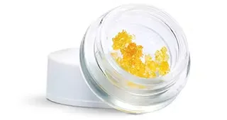 Liv DISPENSARY stock image of concentrates