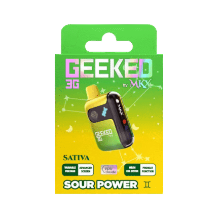 Sour Power 3g Geeked Bar by MKX