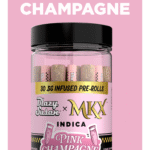 Raspberry Rose 30x .5g Liquid Diamond Infused Prerolls by MKX x Blazy Susan