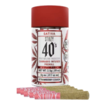 Strawberry Cough | 40's Infused Pre-Roll Multipack | 5pk | 2.5g