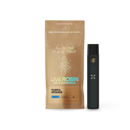 Purple Afghani | Live Rosin with Diamonds | All-In-One | 1g