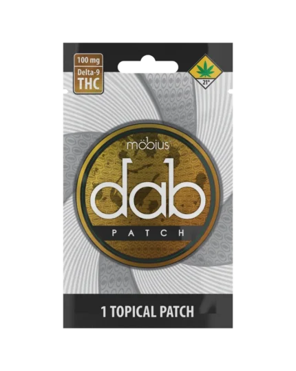 Möbius™ dab patches for sale — 100mg THC and terpene transdermal patch